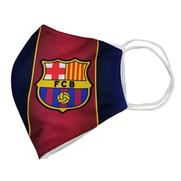 Máscara Futbol Barcelona toalla Rojo